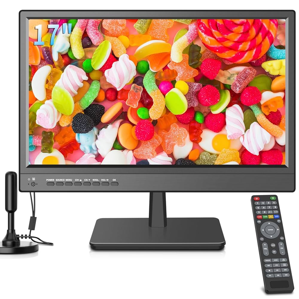 テレビ imfc17 Amazon.com: othoig 17 inch TV,Small HD Widescreen LED with